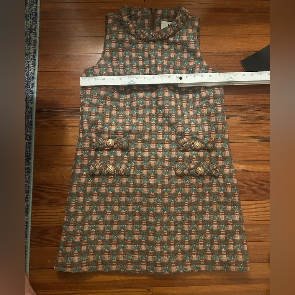 Tuckernuck Plaid jackie Dress - Brown and Green